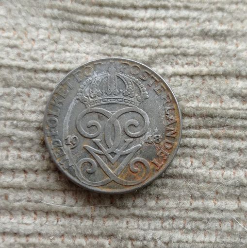 Werty71 Швеция 2 эре 1948