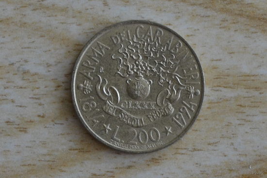 Италия 200 лир 1994 с 1 руб
