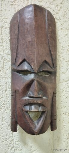Маска Мужчина (высота 31 см), дерево