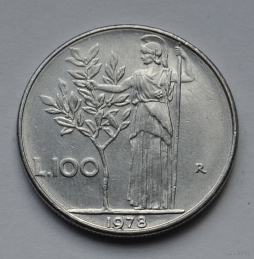 Италия, 100 лир 1978 г.