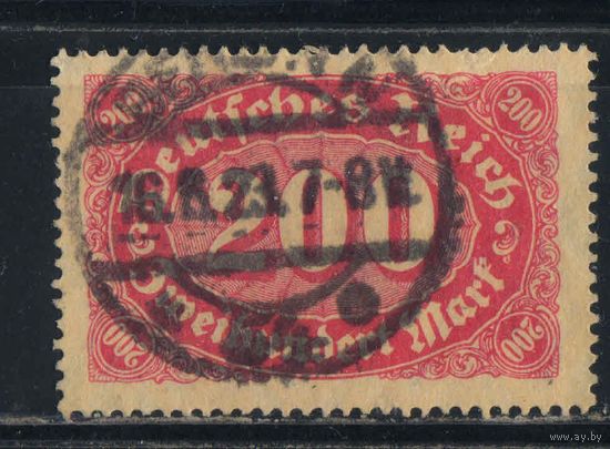 Германия Респ 1922 Инфляция Номинал Стандарт ВЗ1 #220