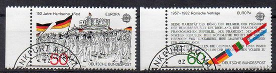 Европа Исторические события ФРГ 1982 год серия из 2-х марок