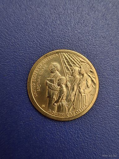 США 1 доллар 2020 года. Памятный из серии "Американские инновации" - Септима Кларк