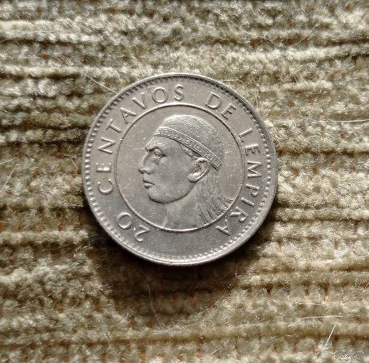 Werty71 Гондурас 20 сентаво 1991