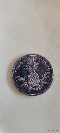 Багамы 5 цент 2005