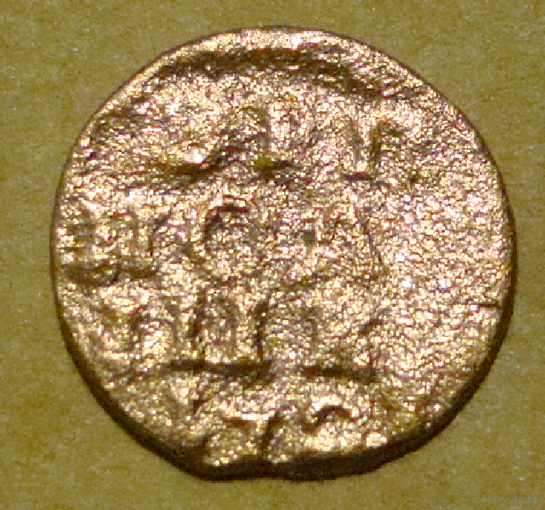 Полушка  1727 , вес  0,7  , не каталожная , редкий год чеканки ,