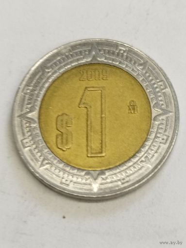 Мексика 1 песо 2009