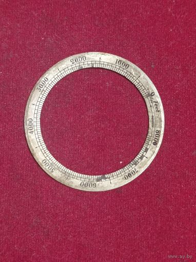 Шкала от прибора