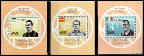 Шарджа спорт футбол 1968   MNH