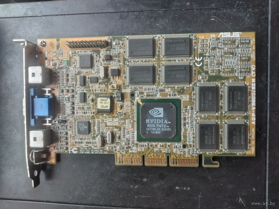 Asus AGP-V3800-32M(TV) TNT2 Pro 142/166 Mhz