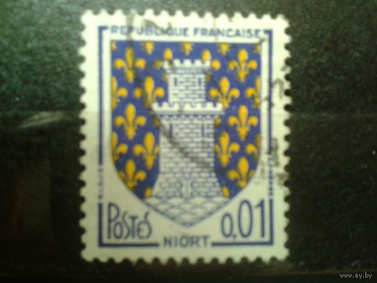 Франция 1964 герб г. Ниорт