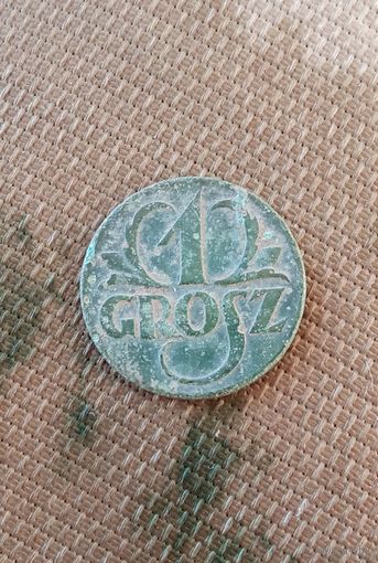 1 грош 1923г.