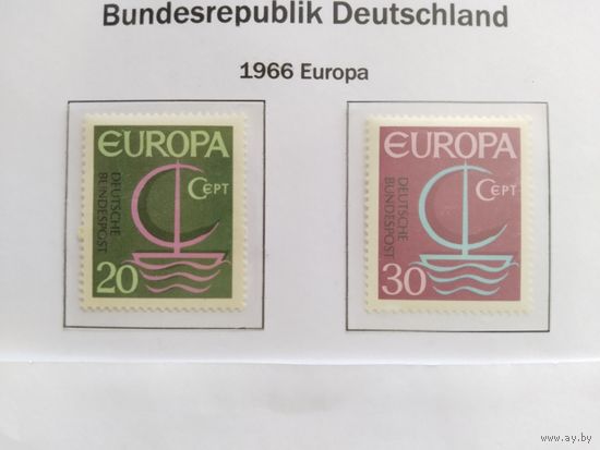 ФРГ  1966  2 м