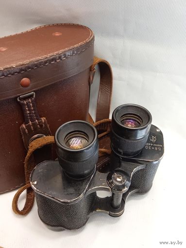 Бинокль Б 8х30 СССР ранний полевой