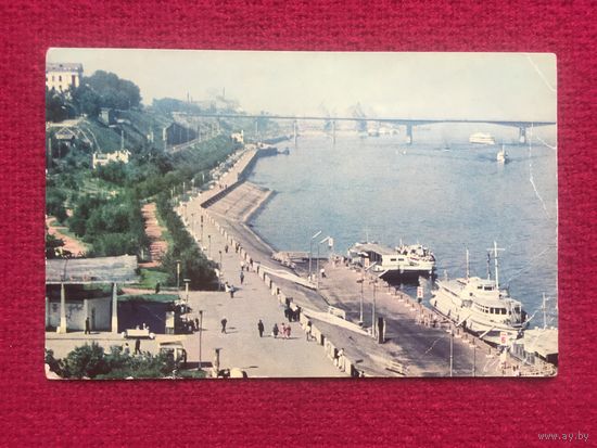Пермь. Набережная Камы. Чудинов 1970 г. Чистая.