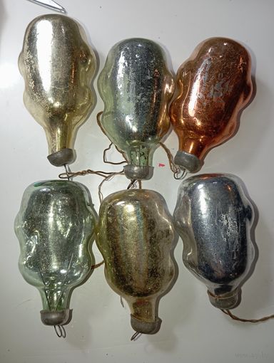 Ёлочные мини игрушки  , СССР .