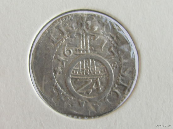 Поморье. Филипп II. Грошен 1617 г. Щецин. R