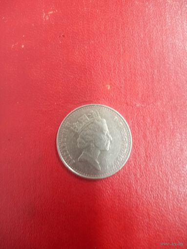 10 пенсов 1992 Великобритания
