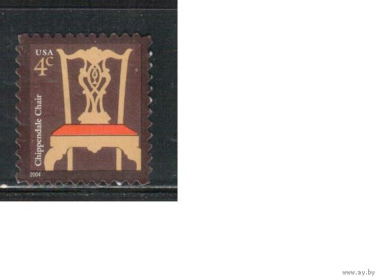 США-2004 (Мих.3815) , * (без клея) , Стандарт, Дизайн, Стул(одиночка),