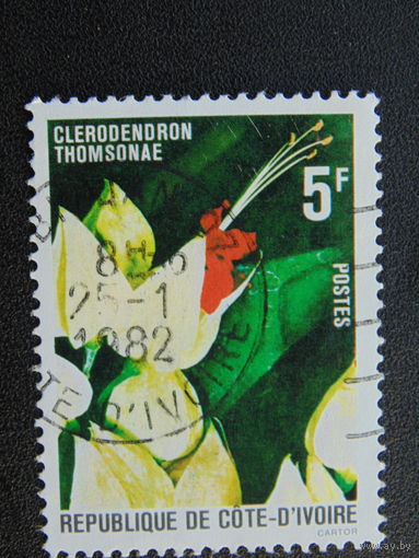 Франция 1982г. Флора.