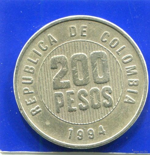 Колумбия 200 песо 1994