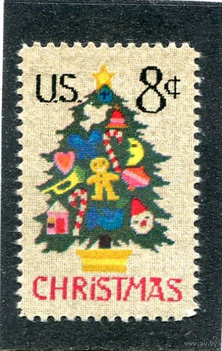США. Рождество 1973