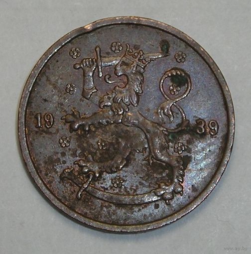 Финляндия, 5 Пенни 1939