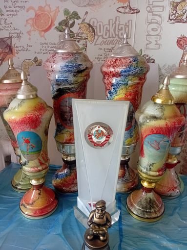 Кубки спортивные разные СССР