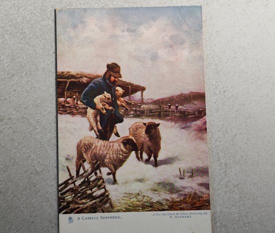 Англия  Открытка