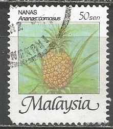 Малайзия. Фрукты. Ананас. 2002г. Mi#1159.