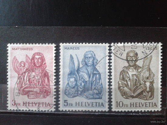 Швейцария 1961 Евангелисты Матфей, Марк и Лука