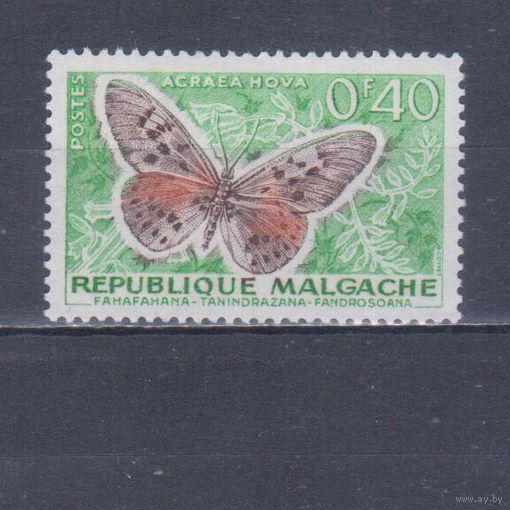 [870] Мадагаскар 1960. Фауна.Бабочка. MNH