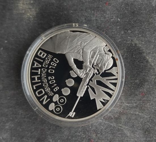 Осло .Биатлон