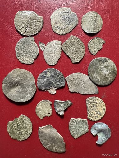Монеты 1500-1600-е годы.цена за все.