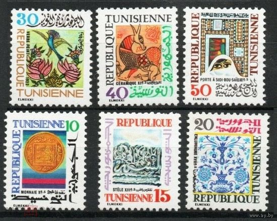 1977 Тунис 911-916 Фауна и флора     MNH