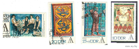 История Живопись Картины Археология Музеи 1972 ГДР Германия 4м (С)