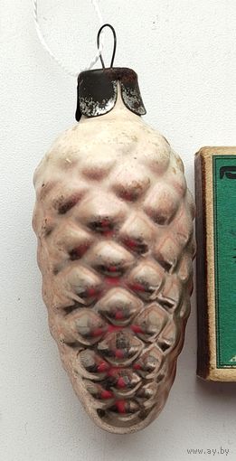 Ёлочная игрушка. Шишка. Ж-26.