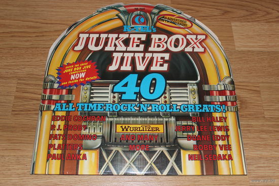 Jukebox Jive - 40 All Time Rock 'N' Roll Greats! - 2Lp