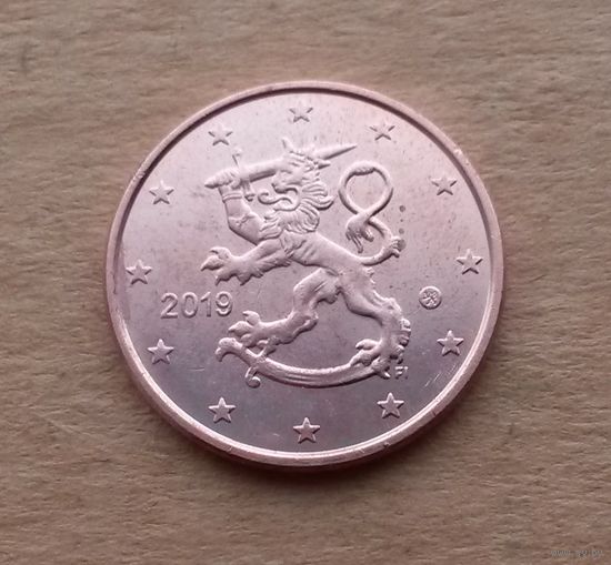 Финляндия, 5 евроцентов 2019 г.
