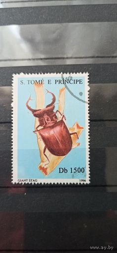 Сан-Томе и Принсипи 1996 . Фауна, насекомые,жуки
