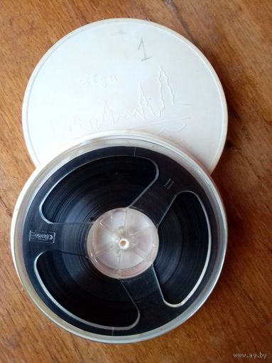 Музыка. Магнитная лента  375 м.   Бабина.