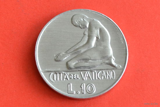 Ватикан  10 лир 1978 с 1 руб