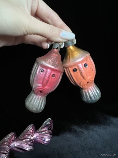 Елочная игрушка Дровосек СССР цена за все