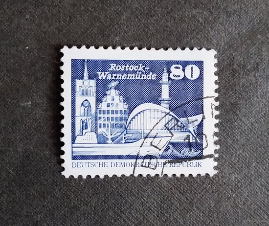 Марка ГДР  Стандартный выпуск