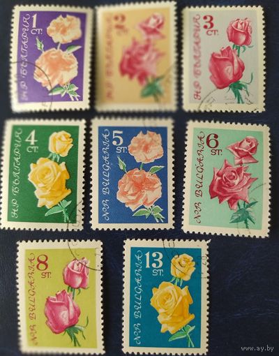 Болгария 1962 розы
