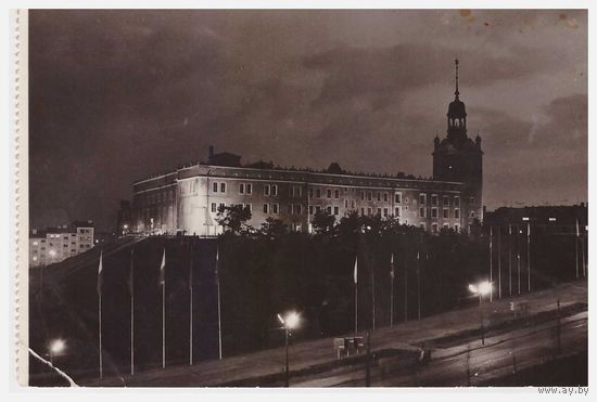 Польша, фотооткрытка. Замок в Щецине
