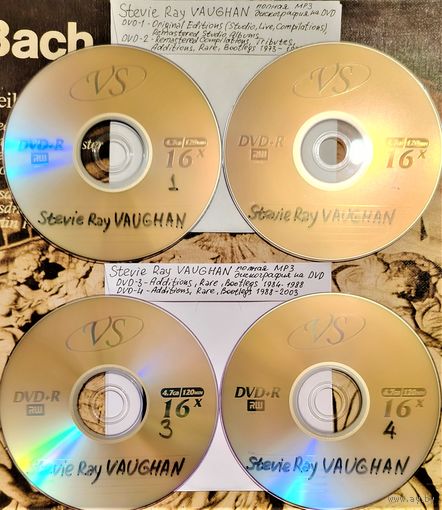 DVD MP3 Stevie Ray VAUGHAN полная дискография (Blues rock, Guitar Virtuoso) - 4 DVD-5