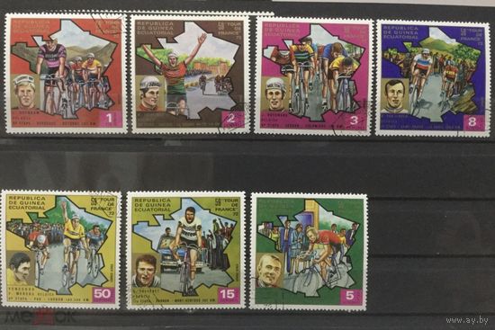 Экваториальная Гвинея, 1972г., тур де Франс, велосипедная гонка
