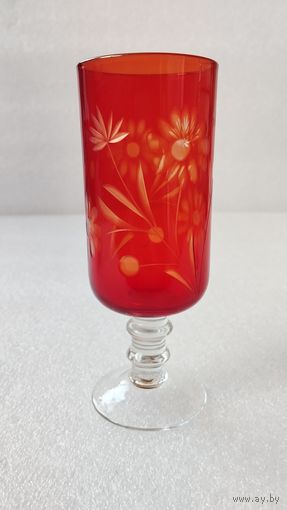 Фужер Ромашка, объём 150 мл. Нёман, БССР