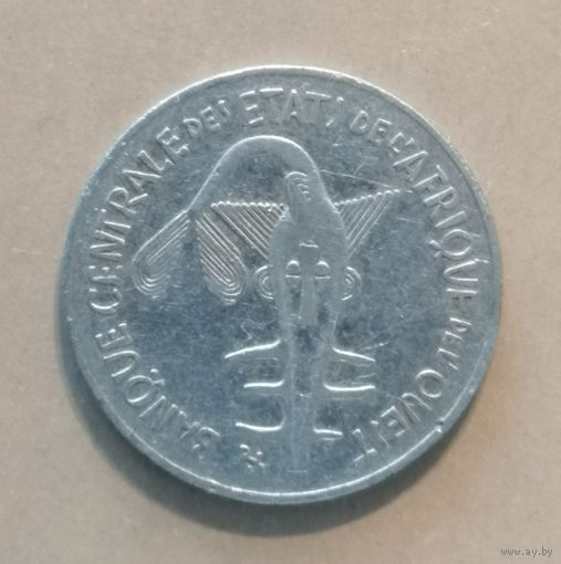 Западная Африка (ВСЕАО) 100 франков, 1982 г., KM# 4